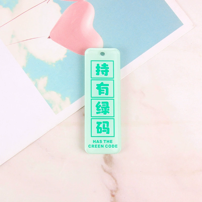 Double-sided acrylic accessories, bag decoration, car keys, accessory