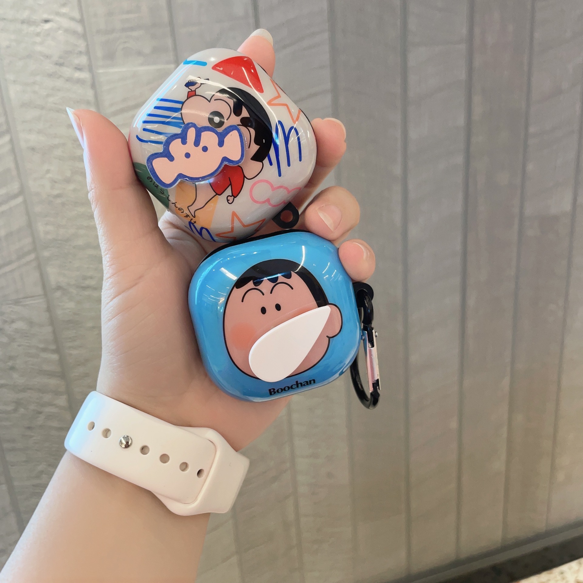 適用三星buds 2 pro無線藍牙耳機保護套軟殼卡通個性旋轉budslive