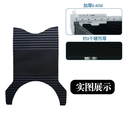 Electric vehicle foot mat generation M75-H/D rubber foot pad - new-rubber-floor-mats-striped-style