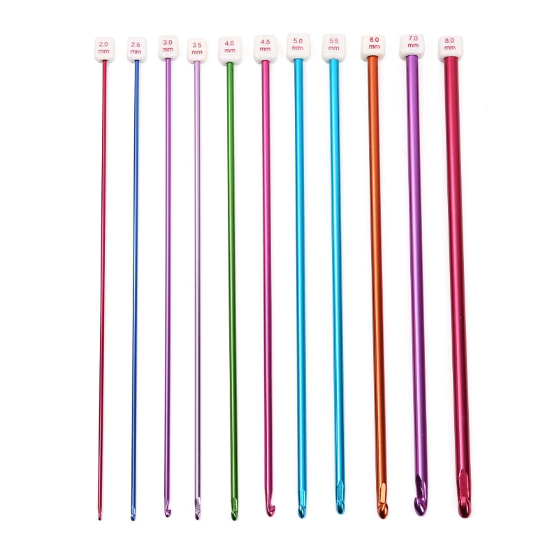 Афганский глинозем цветной вязаный крючок ручной вязаный инструмент вязаный крючок