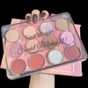 Transparent eyeshadow palette, shiny nail sequins, eye shadow, 2022 collection, 12 colors, wholesale