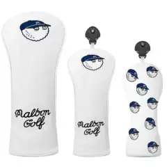 Golfer Series New Drawstring Baseball Cap, #1 Fairway Wood Headcover, Simple Universal Club Head Protector