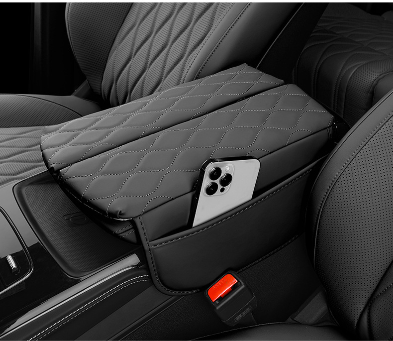 BYD Tang DMI/EV Champion Edition Hanzhong Control Armrest Box Leather Jacket Special Vehicle Interior Supplies Protection Elevatment Pad