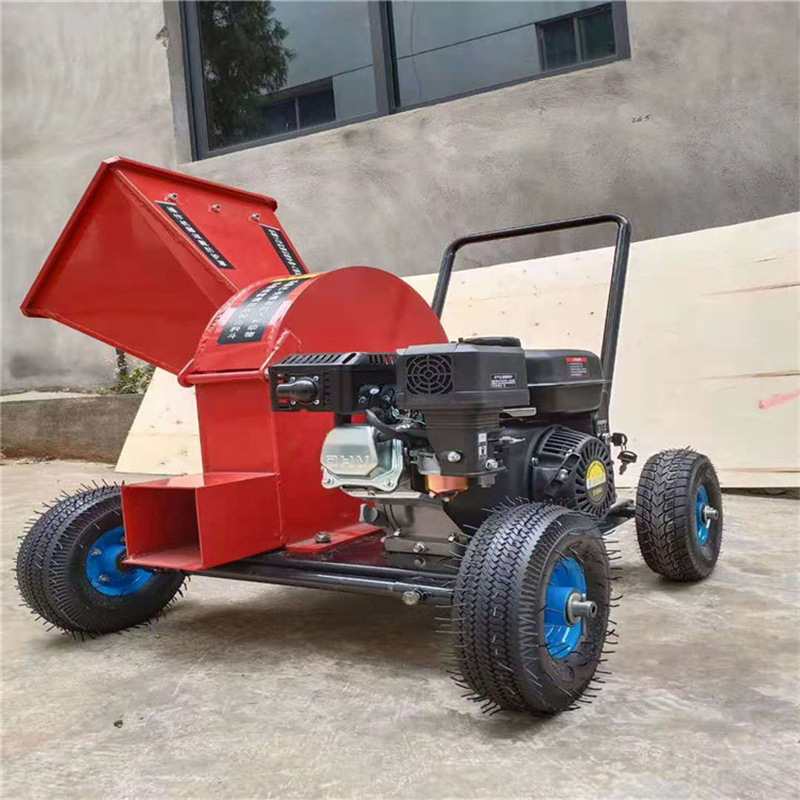 现货直营12马力柴油树枝粉碎机 大口径低喷碎枝还田机 果园枝条粉