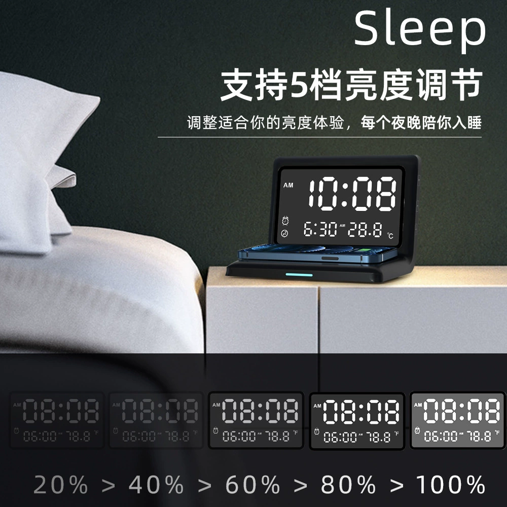 Apple, wireless watch, creative universal charger, three in one, (Cross-border trading)