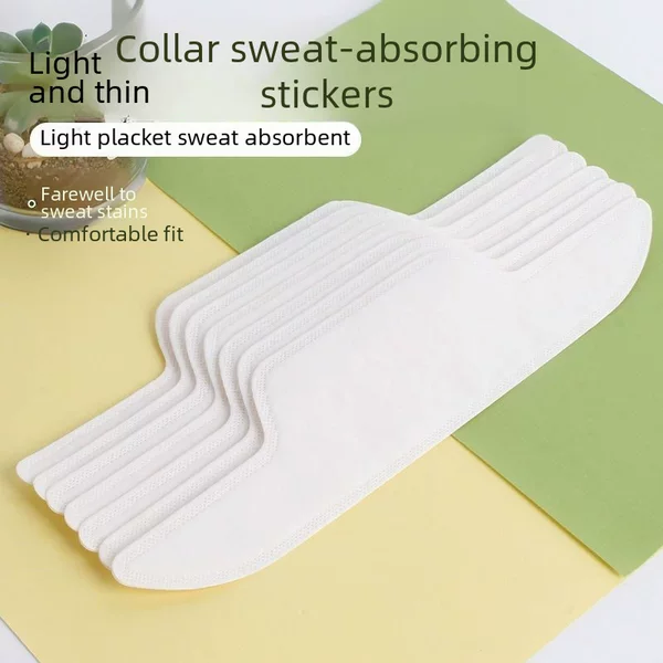 Factory spot military training sweat-absorbent stickers collar stickers shirt collar stickers unisex disposable collar anti-dirty stickers