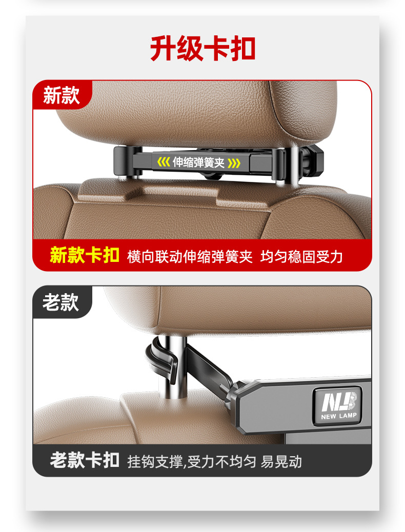 Car-Mounted Small Table Board, Foldable Dining Table Board for the Back Seat of the Car, Car Dining Table, Computer Stand Table