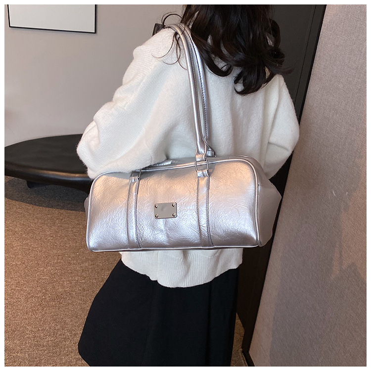 Borsa dal design di nicchia francese per la nuova borsa tote portatile ad alta capacità 2023 da donna, borsa a tracolla per il fitness da pendolarismo_voghion.com