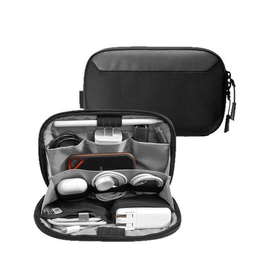Digital Storage Bag Waterproof Outdoor Travel Data Cable Multi-function Bag Charging Cable Hard Disk Digital Accessories Storage Box