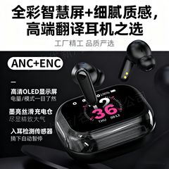 越境貿易翻訳イヤホン 2025年新型 ワイヤレスBluetoothイヤホン 長時間装着しても痛くない 翻訳機 多言語対応