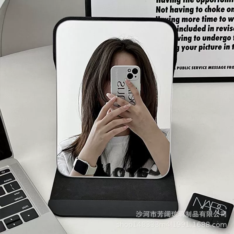 Table handheld mirror for elementary school students