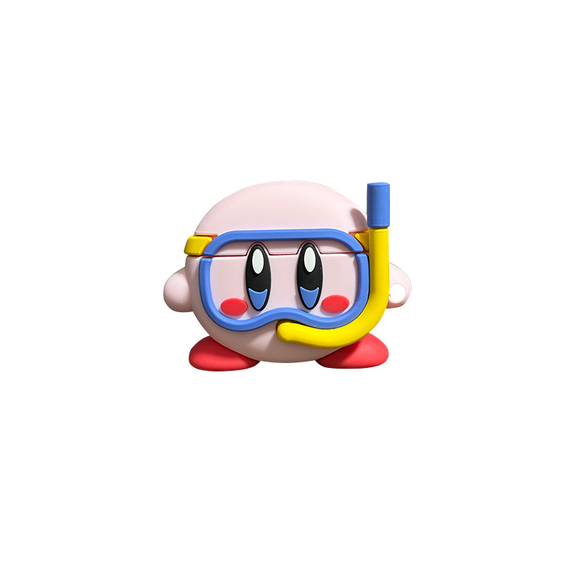 Cartoon Star Kabi Airpod Pro2 Cover para Apple Bluetooth inalámbrico 4 generación de silicona