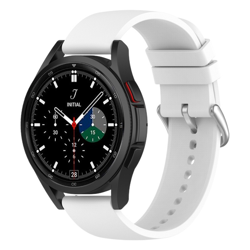 For Samsung galaxy watch4/watch4 classic Watch Silicone Strap Round Tail Fit Strap