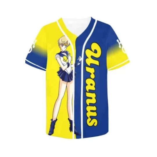 2026 Summer Sailor Moon Print T-Shirt Breathable Casual Quick-Drying Outdoor Baseball Sports Short-Sleeved T-Shirt 2026 Summer Sailor Moon Print T-Shirt Breathable Casual Quick-Drying Outdoor Baseball Sports Short-Sleeved T-Shirt