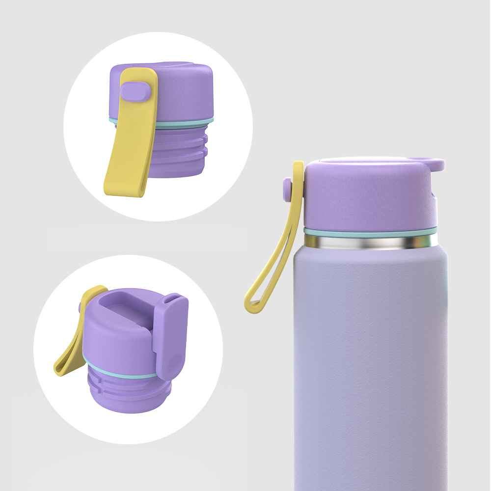 Mini thermos portable best-seller en acier inoxydable 304, gobelet américain à petite ouverture, personnalisable et de qualité supérieure_voghion.com