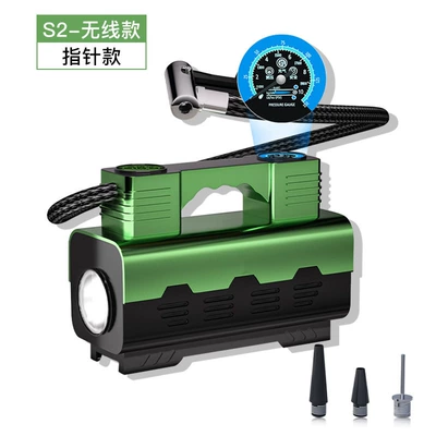 The New Car Air Pump Has a Minimum Batch of Electric Wireless Car Air Pump with Automatic Charging and Stop Ten Years of Warranty (Hava nasosu) - pointer-style-wired-cigarette-lighter