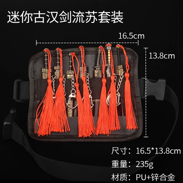 Small set with tassels