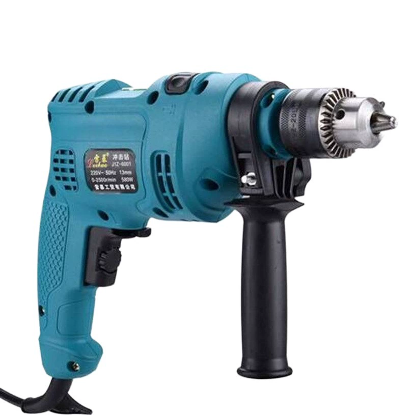 Ударная электрическая дрель, бытовая пистолетная дрель, двойная скорость, набор электроинструментов с переменной скоростью вперед и назад, электрическая ударная дрель, сверление стен