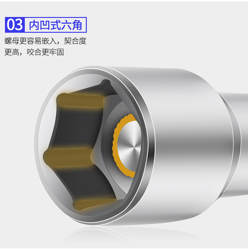 Electric wrench socket head, hexagonal hand drill, strong magnetic screwdriver bit set, self-tapping screws for color steel tiles