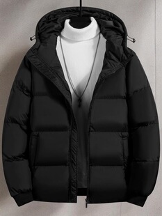 Z 60111 Thickened Hooded Loose Cotton Jacket �����Bñ�޷�