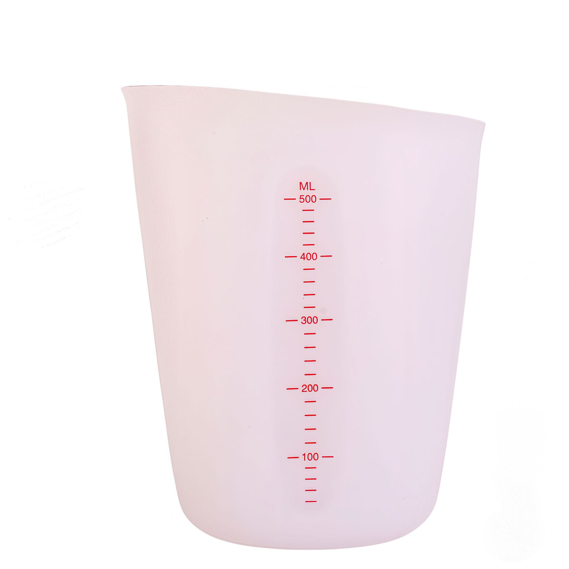 Herramientas de cocina 250ML500ML taza de medición de silicona visual DIY horneado con escala taza de medición resistente a altas temperaturas image 5