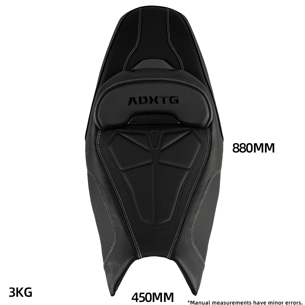 Suitable for Sanyang Saber Tiger 400Adxtg Upgraded Large Seat Assembly Modification with Comfortable Soft Leather Backrest Cushion