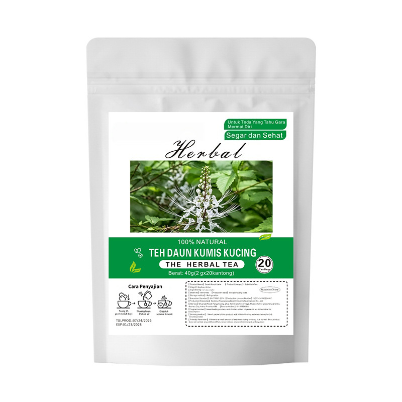 Mao Xu Cao Cat Whisker Plant Tea Bags 2g x 20 Sachets 40g Dried Herbal Infusion overview