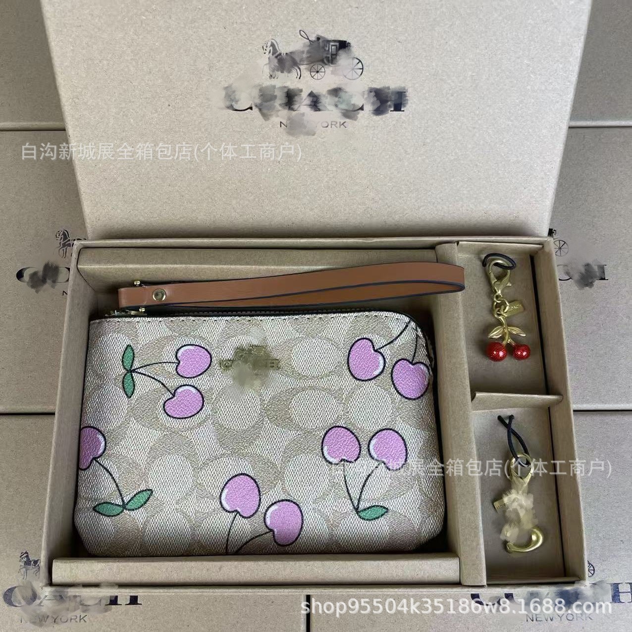 Cross-border C Home Wallet nueva dama alta sensación de mariposa de flores cortas bolsa de tarjetas con cremallera bolsa de cambio de mujer