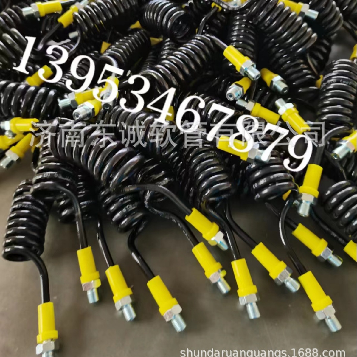 螺旋管弹簧管测试油管测试软管液压软管高压软管测压管总成测压线