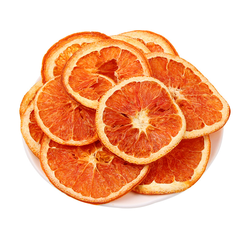 Красные оранжевые кусочки