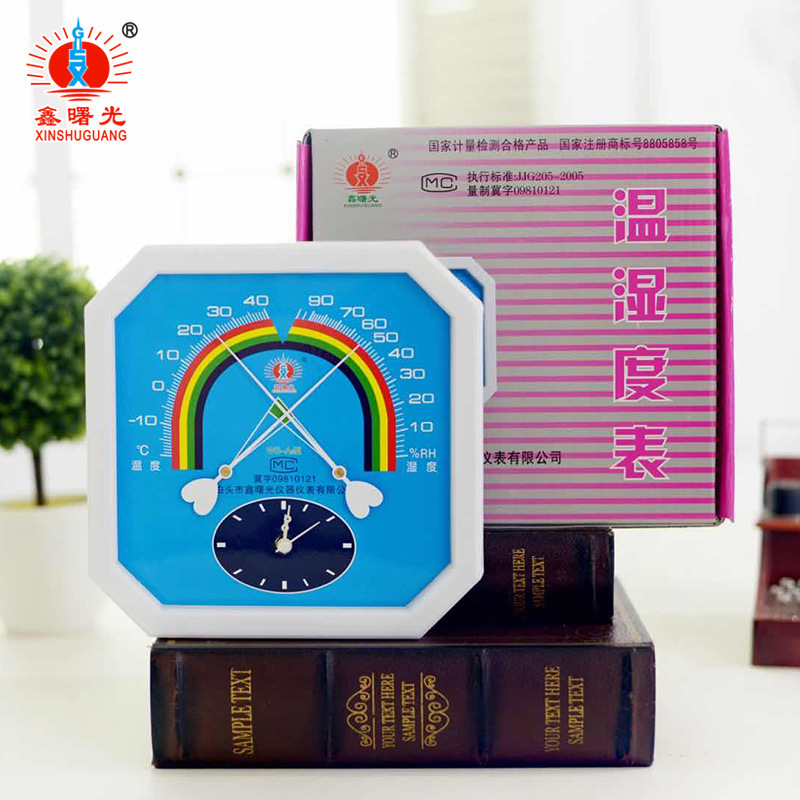 河北厂家现货 WS-B4指针式温湿度计 医院仓库养殖礼品温湿度计