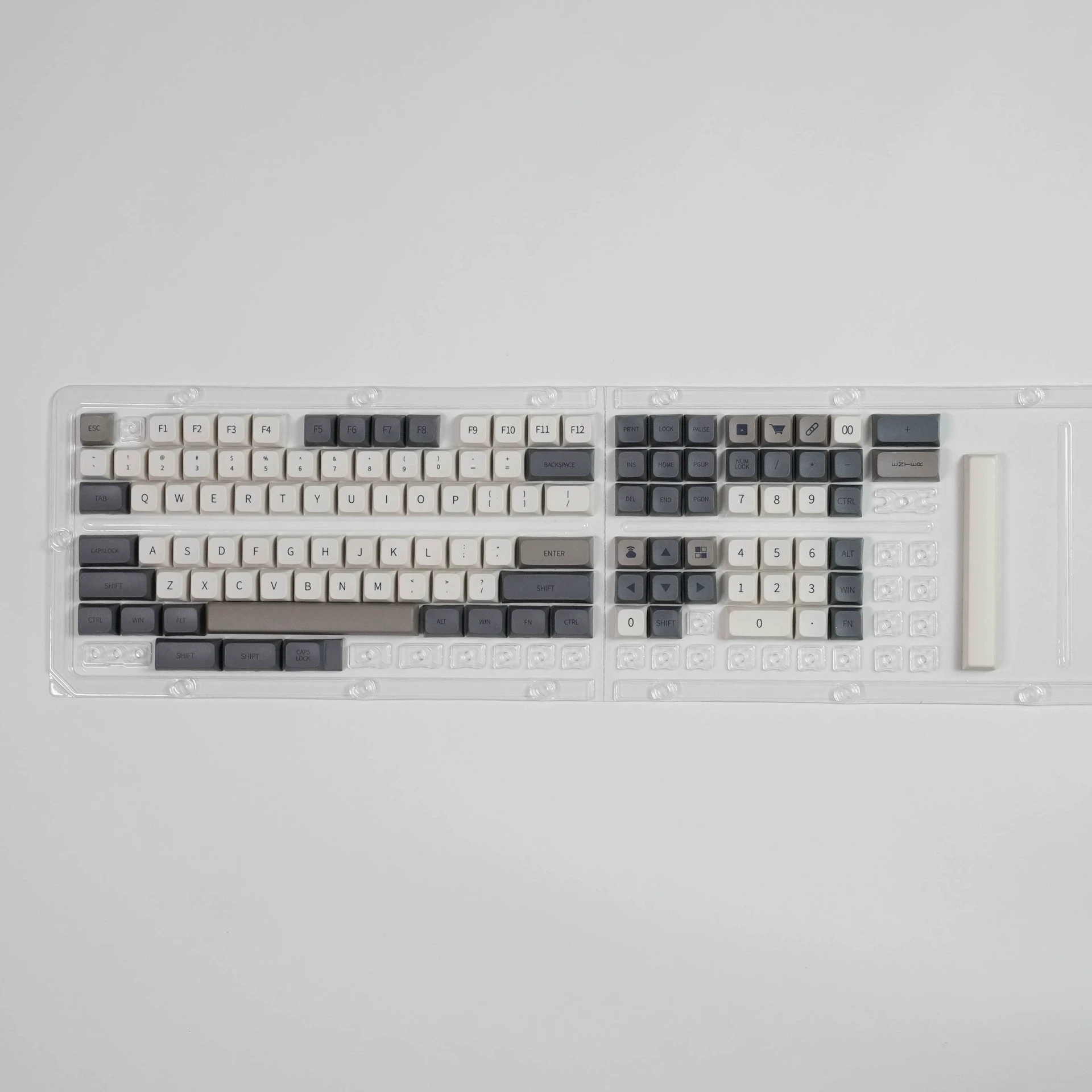 Матовый PBT XDA сублимационные клавиши на тему собаки Pacchard российского и японского дизайна полный набор универсальных клавиш для механической клавиатуры