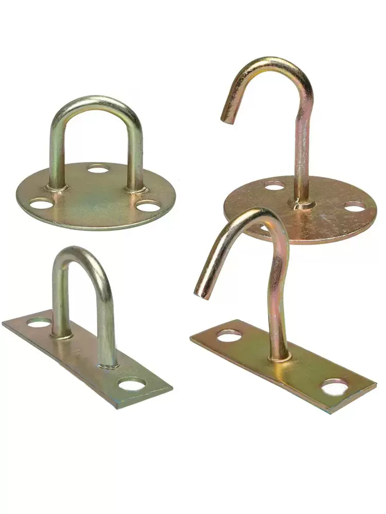 抓钩沙包钩风扇钩吊扇钩墙壁铁吊钩吊灯挂钩风扇挂钩U型钩固定钩