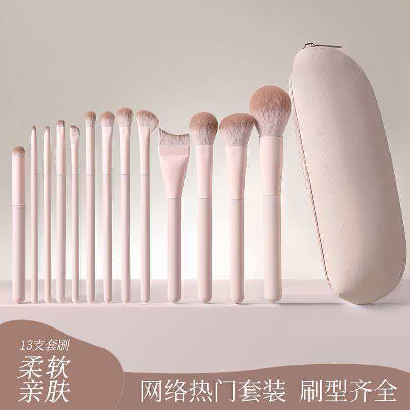 桃夭化妆刷套装眼影腮红修容晕染鼻影遮瑕初学者全套新手刷子