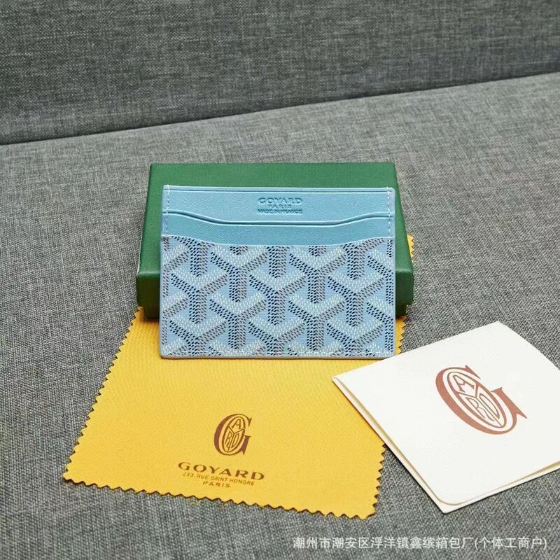 Goyard戈雅小卡包超薄经典款狗牙真皮护照卡套女士收纳卡片夹钱包|undefined