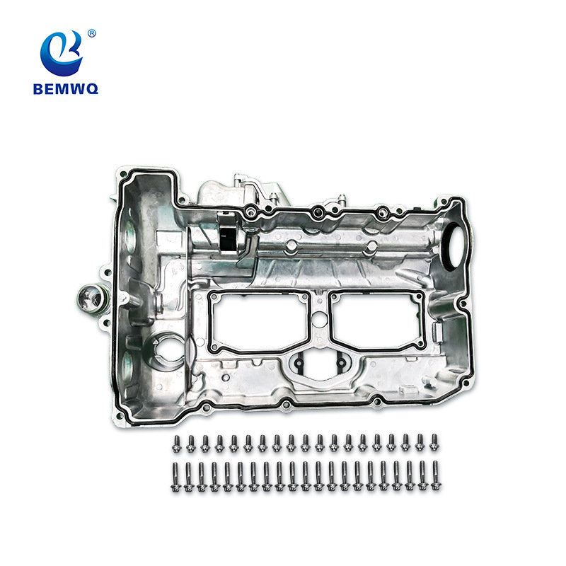 11127588412 Silver Aluminum Valve Cover Modified Aluminum Alloy Suitable for Bmw F35F18-N20