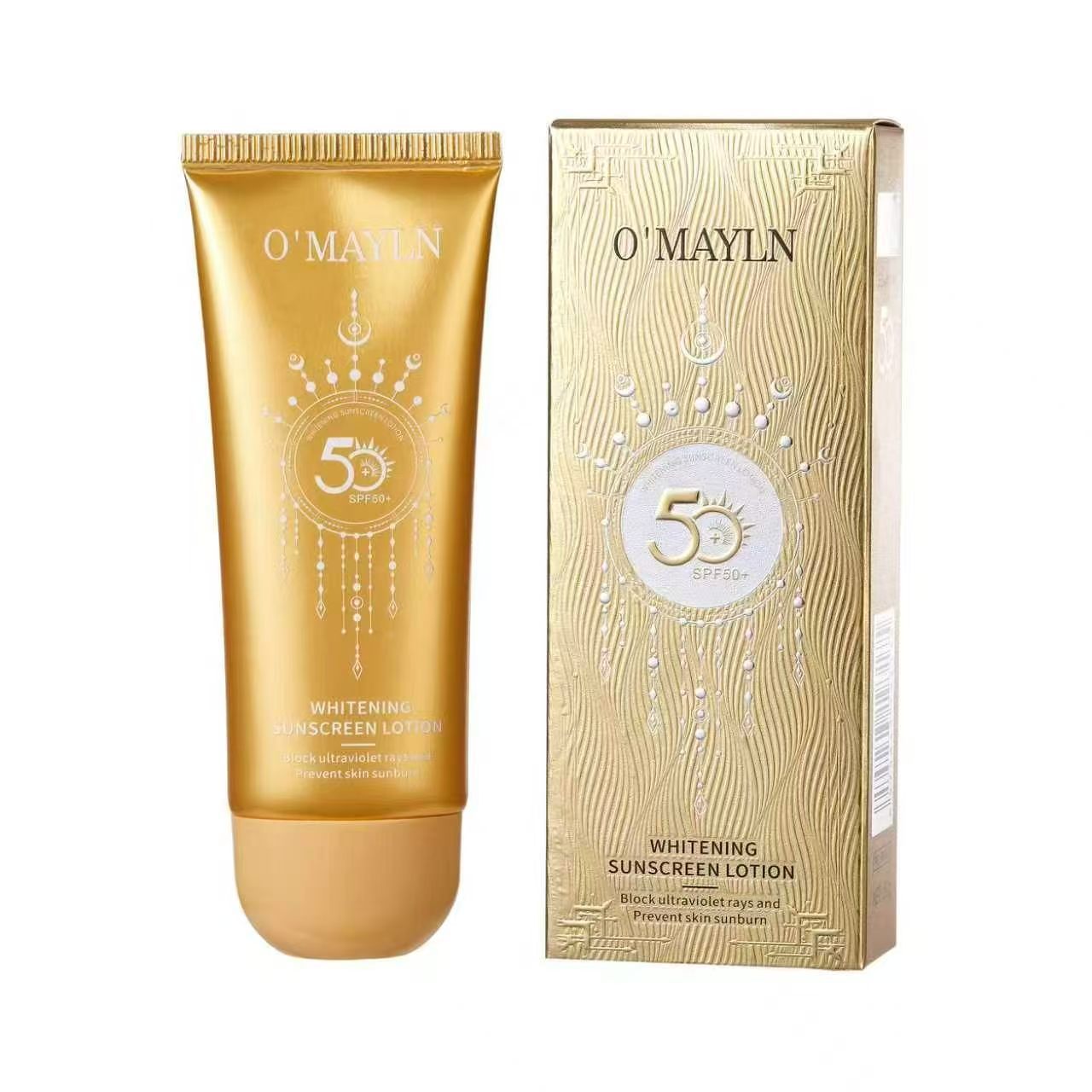 Cross-Border Foreign Trade Diyueduo Uv60G Isolation Cream, Anti-Uv, Waterproof, Non-Greasy, Summer Sunscreen Lotion