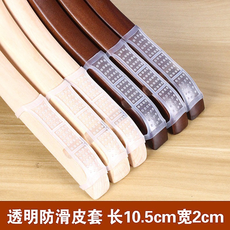 Factory direct hanger special silicone anti-slip sleeve high permeability two-hole silicone hanger anti-slip sleeve anti-slip strip wholesale Factory direct hanger special silicone anti-slip sleeve high permeability two-hole silicone hanger anti-slip sleeve anti-slip strip wholesale