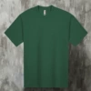 220g Cool Salona Drop Shoulder Short Sleeve Dark Green