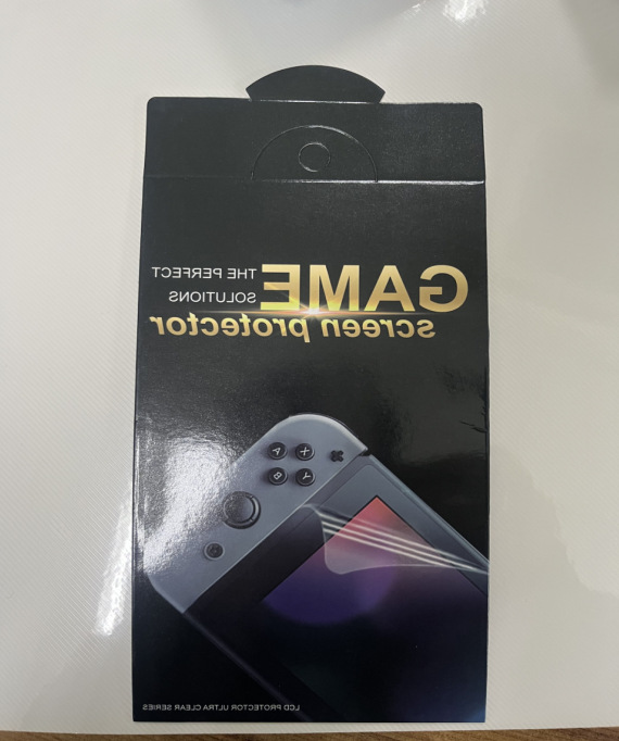 Aplicable a la película protectora de pantalla de Nintendo para reducir el reflejo, anti-luz azul, anti-huellas dactilares, anti-deslumbramiento, alta definición, mejora la transparencia, 9H a prueba de explosiones