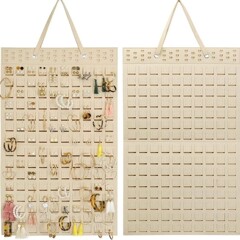ヘアアクセサリー、イヤリング、ジュエリー、壁掛けネックレス、ヘアピン、ジュエリー、壁掛け、壁掛け収納、アーティファクト収納、リング、フェルトハンギングバッグ