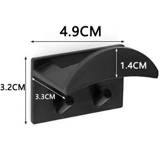 Ganchos de sombrero adhesivo fuerte Gancho de la tapa Gancho multifuncional sin costuras Gorra de béisbol sin perforaciones Gancho doméstico autoadhesivo