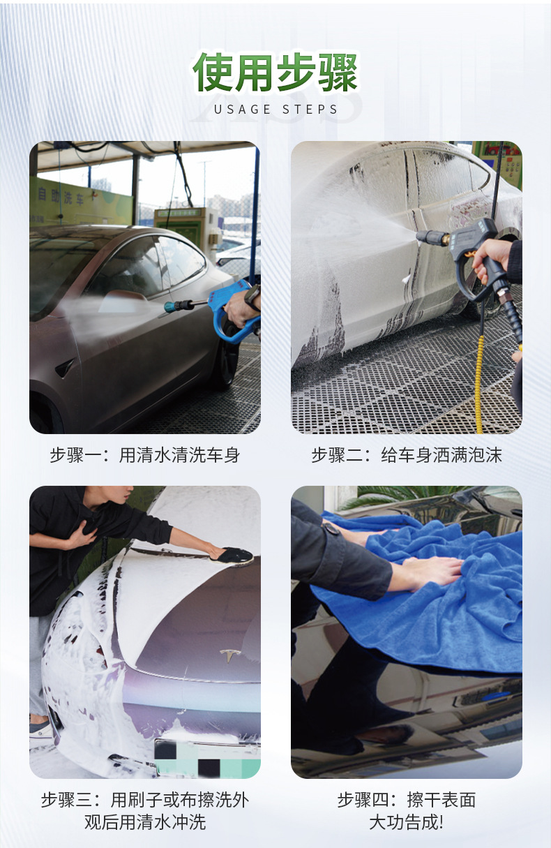 Wash-And-Walk Self-Service Car Wash Machine, Franchise Opportunities, Scan-To-Wash Equipment, Car Wash Machine for Residential Areas, Supermarkets, and Gas Stations
