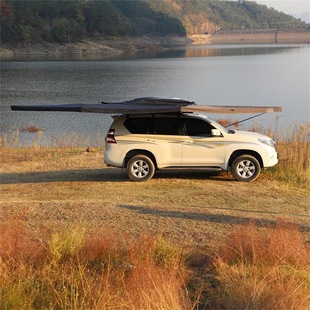 270 degrees car side tent side Sky Tent Room rain-proof sun-proof legless fan-shaped tent large space Outdoor