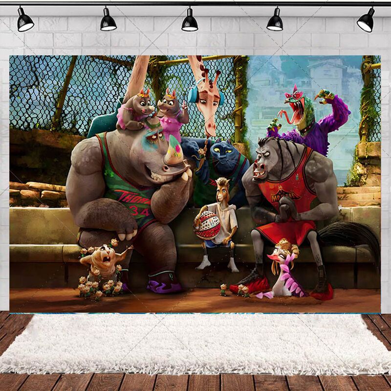 Amazon's New Goat-Themed Goat Dream Team Miracle Children's Birthday Party Photography Backdrop Amazon's New Goat-Themed Goat Dream Team Miracle Children's Birthday Party Photography Backdrop
