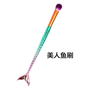 5 makeup brush eye shadow brush blush foundation brush artificial hair eyebrow brush gift makeup set brush mermaid brush