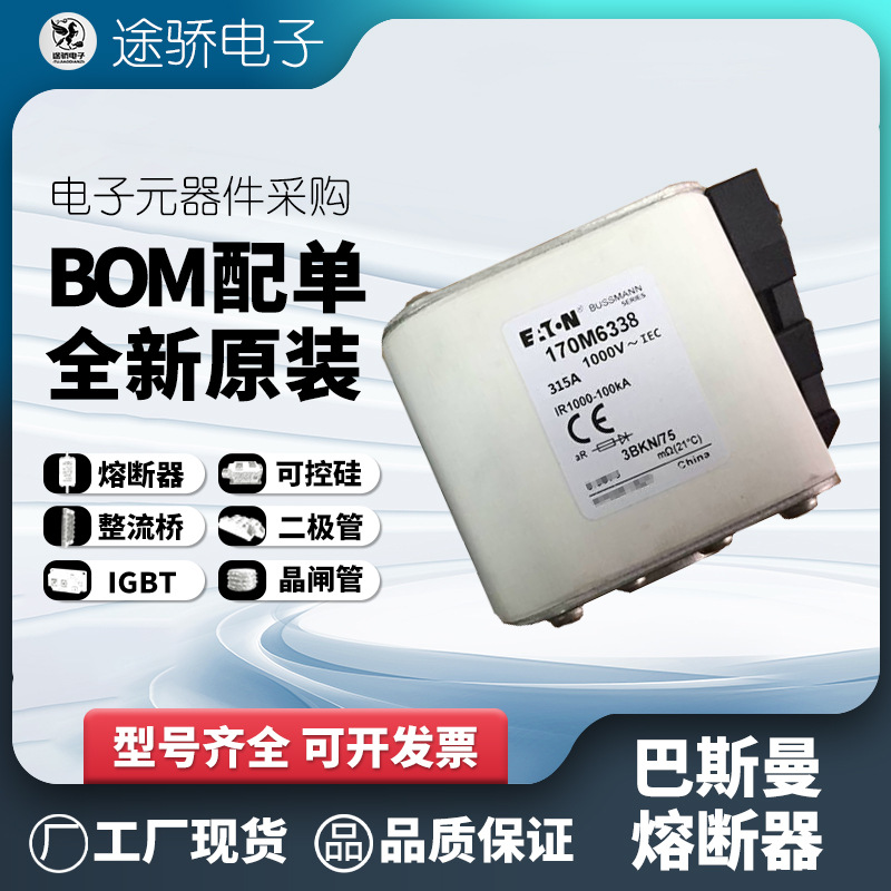 170M6338 170M6339 170M6340 170M6341 bussmann伊顿巴斯曼熔断器