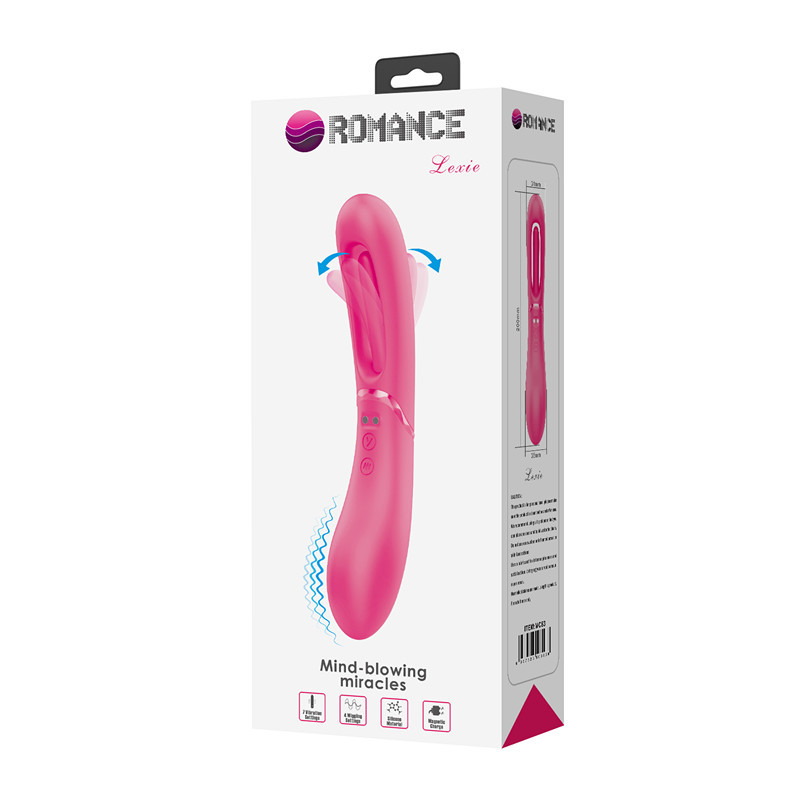 Bâton de massage vibrant multifréquence Baile NE en silicone, rechargeable par USB, accessoire féminin, jouet sexuel pour adultes MC63_voghion.com
