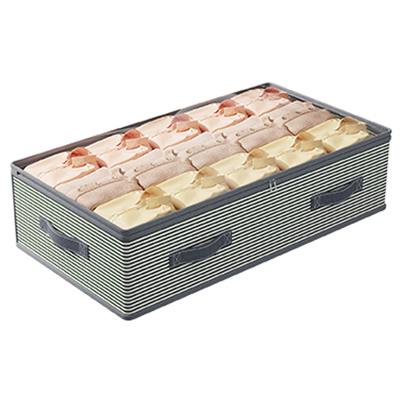 Capacious storage box, sofa, storage system 5