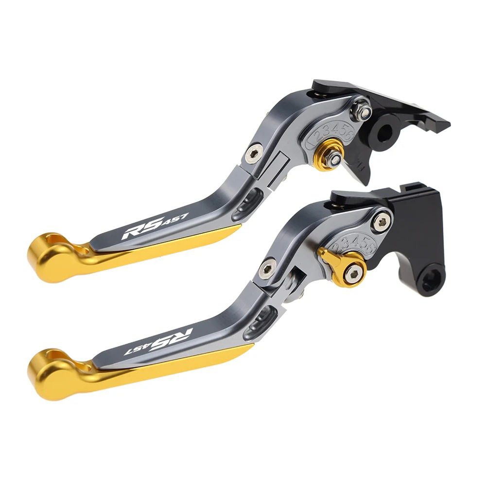 Suitable for Rs457 Rs-457 Motorcycle Cnc Telescopic Folding Brake Clutch Handle Lever Horn